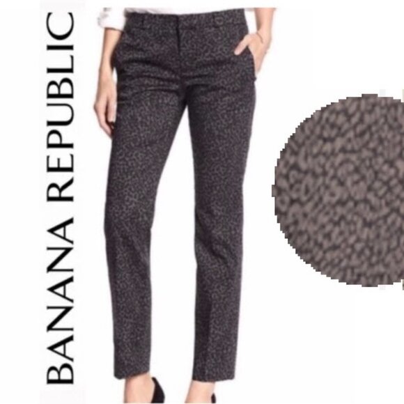 BANANA Republic Print Jackson Pants6, medium - Picture 1 of 11